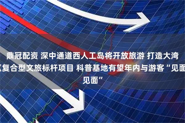 鼎冠配资 深中通道西人工岛将开放旅游 打造大湾区复合型文旅标杆项目 科普基地有望年内与游客“见面”